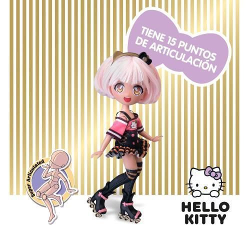 купить Кукла miscellaneous HKTF1000 Hello Kitty,Papusa Manga Golden Diva Roller cu accesorii в Кишинёве 