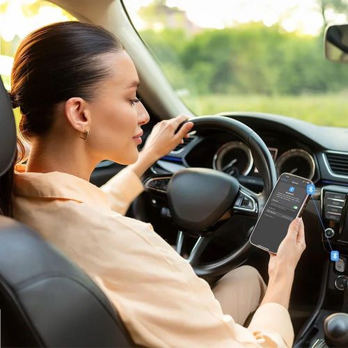 купить Беспроводной модуль Tellur Аудиоресивер TLL622081 с портом AUX 3,5 мм, серый в Кишинёве 