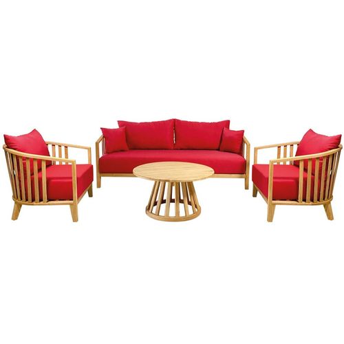 cumpără Mobilier pentru grădină SunYard Set York (canapea tripla, 2 fotolii, masuta) în Chișinău 