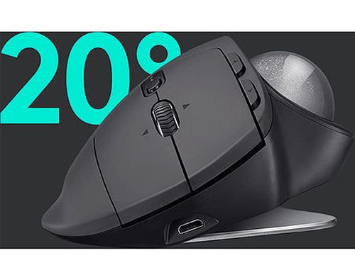 cumpără Logitech MX Ergo Graphite Wireless Trackball, Rechargeable Li-Po (500 mAh) battery, USB, 910-005179 în Chișinău 