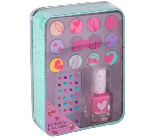 купить Набор для творчества Create it! 84528B Set contur de ochi si oja in cutie metal в Кишинёве 