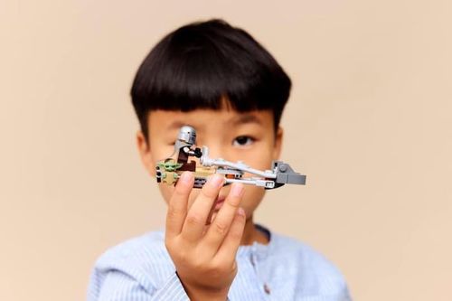 купить Конструктор Lego 75436 The Mandalorian&Grogu's Speeder Bike в Кишинёве 