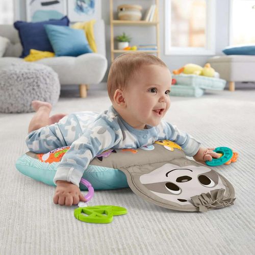 купить Музыкальная игрушка Fisher Price GRR01 Jucărie educațională de pluș pentru jocul pe burtică Leneșul в Кишинёве 