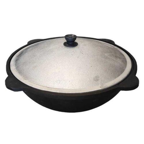 купить Казан Rishtan Ceramic Uzbec WOK 16L cu capac, fonta в Кишинёве 
