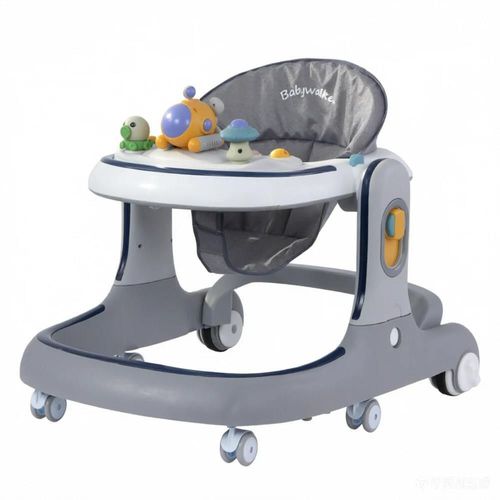 купить Ходунок Richi (69830) Premergator gri cu maner (JBWH801) в Кишинёве 
