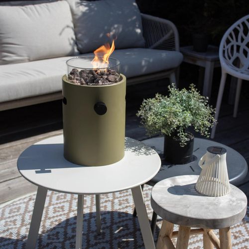 cumpără Încălzitor de exterior Happy Cocooning Lumi Steel (Olive Green) (HCLUMST-06) în Chișinău 