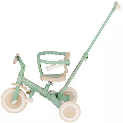 купить Велосипед-коляска Petite&Mars 613480 Tricicleta evolutiva 5in1 Turbo Limited Edition Green Twist в Кишинёве 