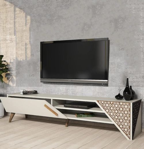 cumpără Comodă TV Trendy Beril 2, Crema în Chișinău 