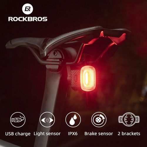 купить Аксессуар для велосипеда Rockbros Q4 Lanterna spate pentru bicicleta Samurai в Кишинёве 