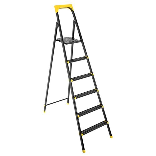 купить Лестница Eurostep 5+1 LEO, neagră в Кишинёве 