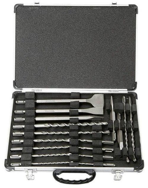 cumpără Set de tubulare, bite, duze Makita D-42444 Set 17 dalti/burghie valiza alum. 250mm în Chișinău 