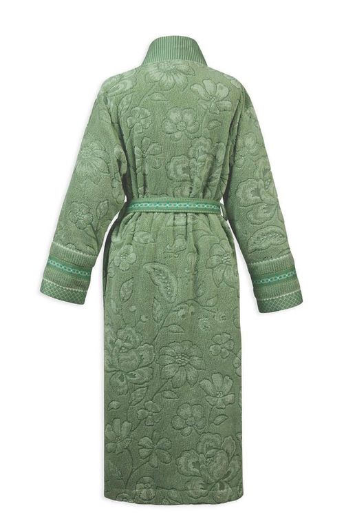 купить Домашний текстиль Pip Studio 332478 Jasmin Jacquard Bathrobe Green S в Кишинёве 