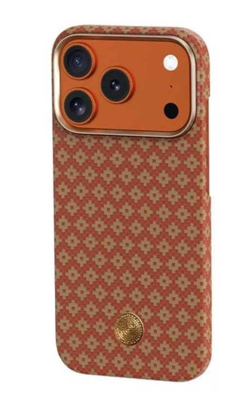 cumpără Husă pentru smartphone Benks ArmorAir ArmorGrid Phone Case Built with Kevlar iP17 Pro Max (Fortune Orange) în Chișinău 