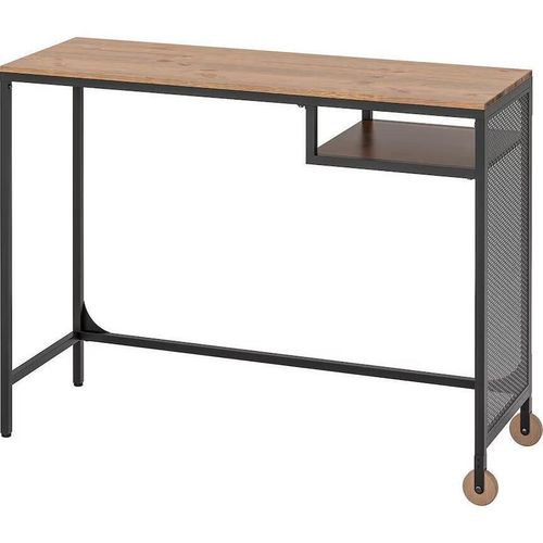 cumpără Masă de birou Ikea Fjallbo laptop 100x36 (Negru) în Chișinău 