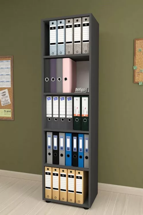 купить Офисный стеллаж Bofigo 13-25-08 Anthracite в Кишинёве 