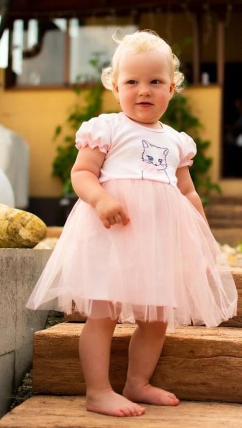 купить Детское постельное белье New Baby 42542 Платье (фатин) Wonderful (grey) 80 (9-12m) в Кишинёве 