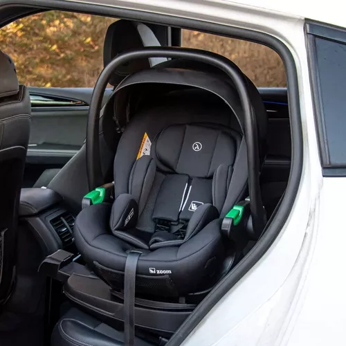 cumpără Scaun auto Coletto Scoica auto 0-13kg (i-Size 40-84cm) Isofix Zoom Black + baza 360 în Chișinău 