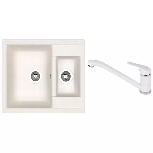 купить Мойка кухонная со смесителем Dr.Gans Astra 620K + SanDonna F 1066 alb в Кишинёве 