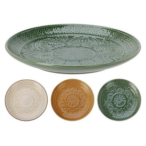 купить Тарелка Promstore 55056 Farfurie de desert 21cm Embossed Leaves, ceramica в Кишинёве 