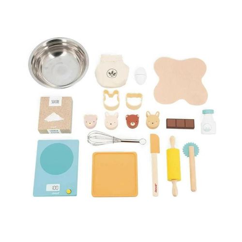 cumpără Bucătărie și veselă de jucărie Janod J06618 Set de joaca din lemn Atelierul de patiserie în Chișinău 