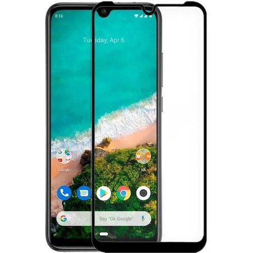 купить Стекло защитное для смартфона Helmet Diamond Glass 4D Xiaomi Mi A3, Black в Кишинёве 