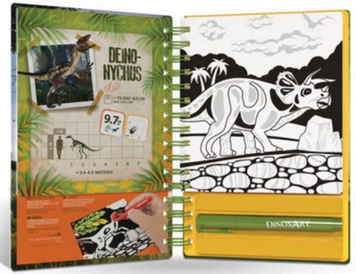 cumpără Set de creație DinosArt 15204 Small Creative Book - Velvet Art în Chișinău 