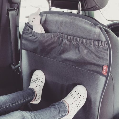 cumpără Accesoriu auto Diono D40233 husa protectie cu organiser spatar scaun Stuff N Scuff XL Gray în Chișinău 