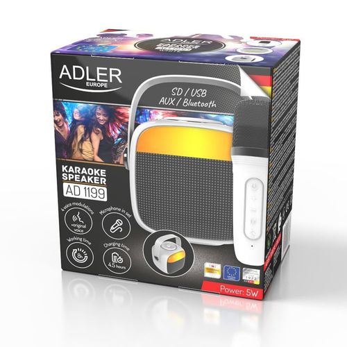 cumpără Boxă portativă Bluetooth Adler AD 1199w în Chișinău 