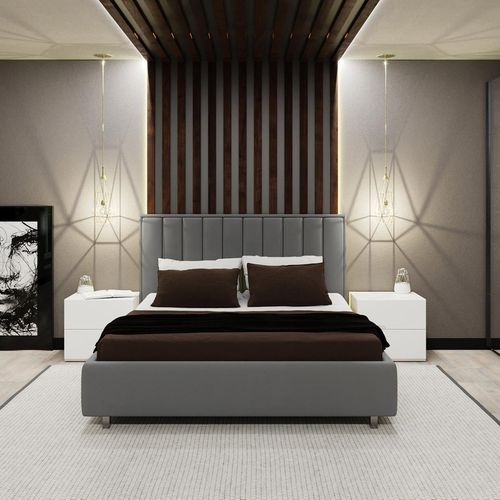 купить Кровать Bayro Ecoline Pro 1600x2000 c подъёмным механизмом ткань категория I в Кишинёве 