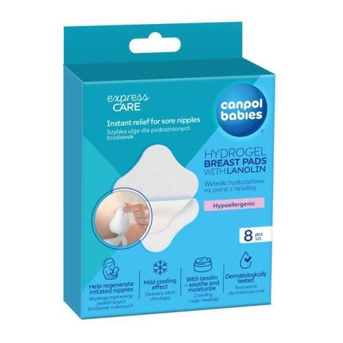 купить Товар для мам Canpol 1/656 Вкладыши для бюстгальтера успокаивающие гидрогелевые 8шт в Кишинёве 