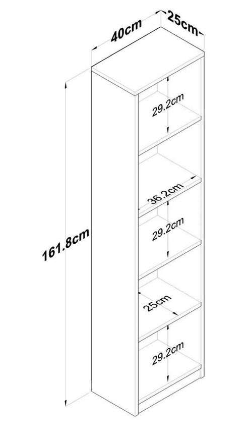 cumpără Raft de birou Trendy HC111, 2638, raft de carti în Chișinău 