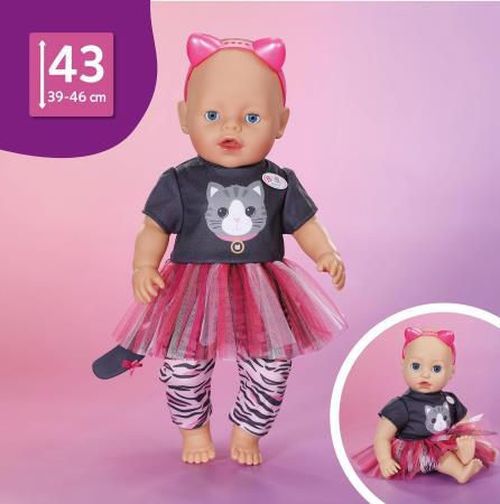 купить Кукла Zapf 839690 BB Cat Dress, 43cm в Кишинёве 
