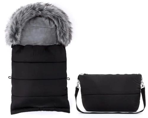 купить Аксессуар для колясок Feedo 201200 Husa de iarna pentru carucior 4 in 1 Black в Кишинёве 