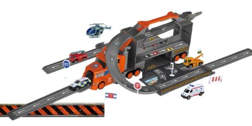 купить Машина Essa XG879-114 Set de joacă 1:64 Parcare cu Remorcă в Кишинёве 