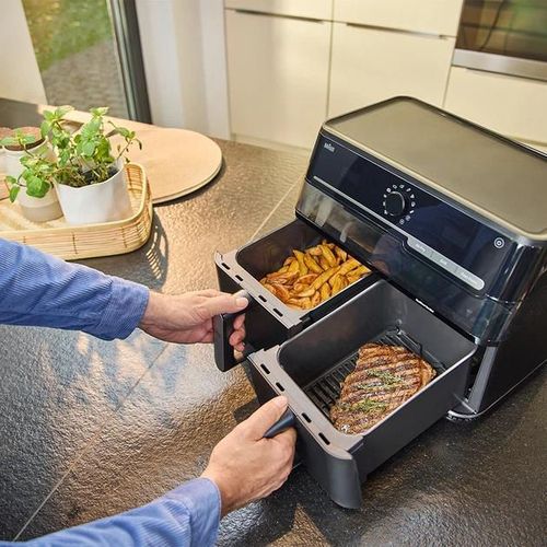cumpără Friteuza cu aer cald Braun TD5073IBK TwinCook 5 în Chișinău 