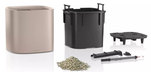 cumpără Ghiveci pentru flori Lechuza Pila Planter, Petrol Blue în Chișinău 