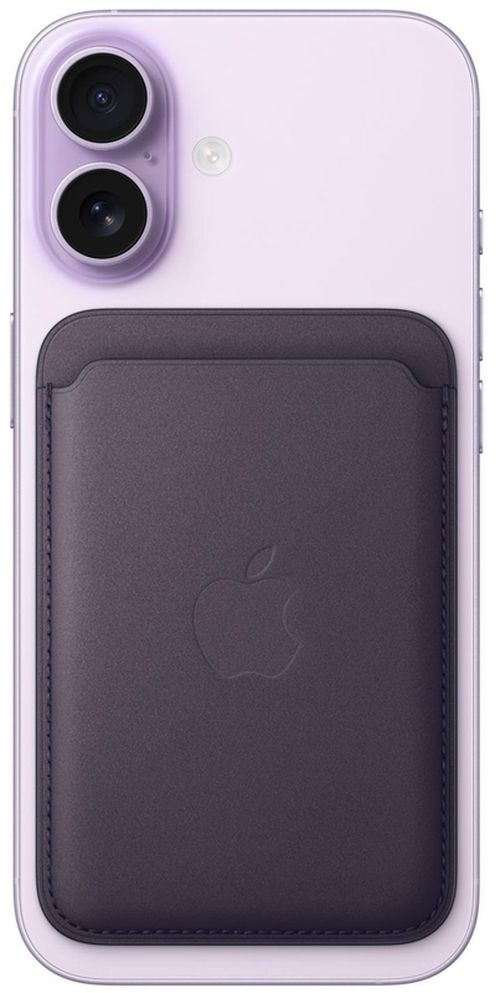 cumpără Husă pentru smartphone Apple iPhone FineWoven Wallet with MagSafe – Midnight Purple MGH84ZM/A în Chișinău 