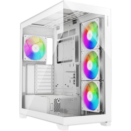 купить Корпус для ПК Xilence X818.W.ARGB Xilent White Gleam, ATX Case, without PSU в Кишинёве 