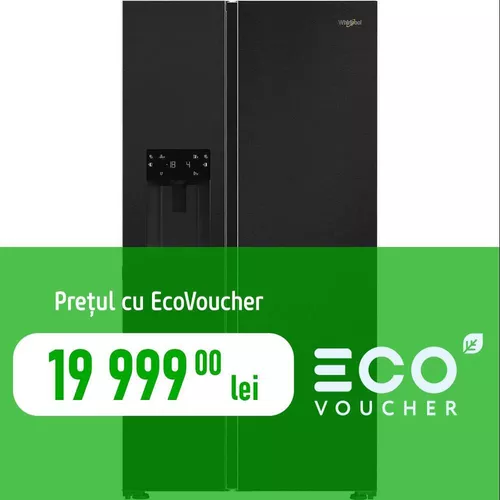 cumpără Frigider SideBySide Whirlpool WHG26574WXK5E în Chișinău 