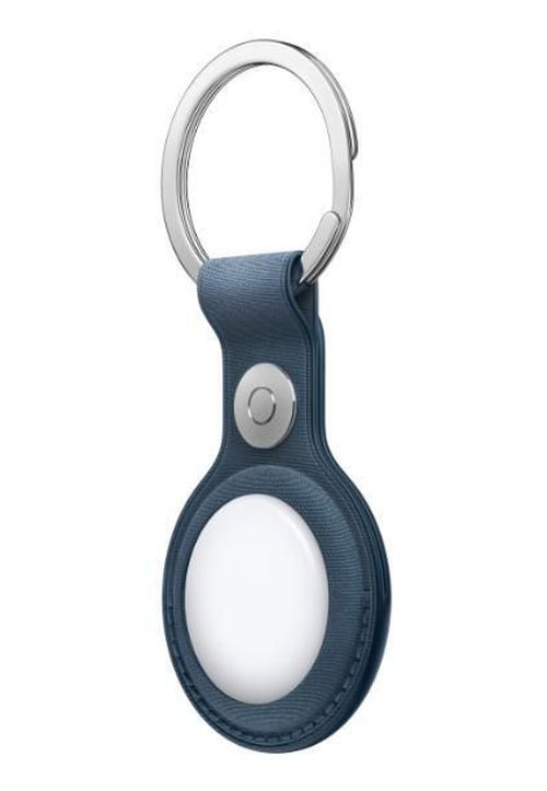 cumpără Breloc inteligent Apple AirTag FineWoven Key Ring Pacific Blue MT2K3 în Chișinău 
