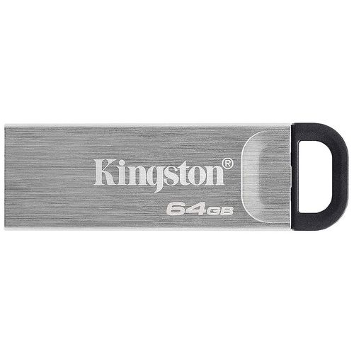 cumpără Memorie USB Flash 64GB Flash Drive Kingston DTKN/64GB DataTraveler Kyson Silver, Metal casing, USB3.2,  Compact and lightweight (Read 200 MByte/s) (memorie portabila Flash USB/внешний накопитель флеш память USB) în Chișinău 