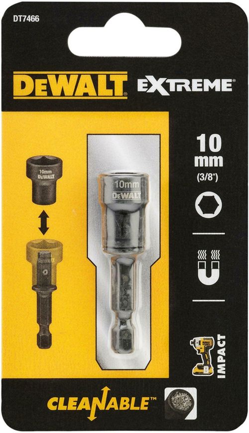 cumpără Set de tubulare, bite, duze DeWalt DT7466 Capat magnetic Impact 10mm în Chișinău 