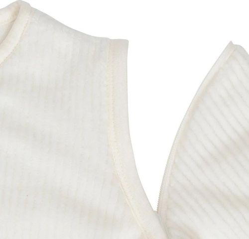 купить Детское постельное белье Jollein 016-548-67106 rotund cu maneci detasabile Rib Ivory, 70 cm в Кишинёве 