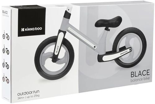 купить Велосипед Kikka Boo 31006040107 Bicicleta fara pedale Blace Grey в Кишинёве 