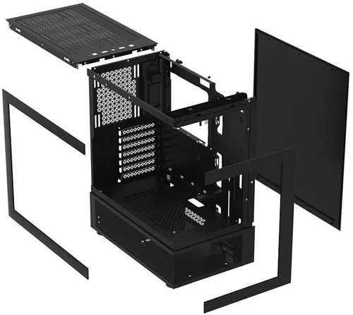 cumpără Carcasă PC 1stplayer Mi7-A BLACK, ATX w/o PSU (Mi7-A-BK-2FBR-1FB) în Chișinău 