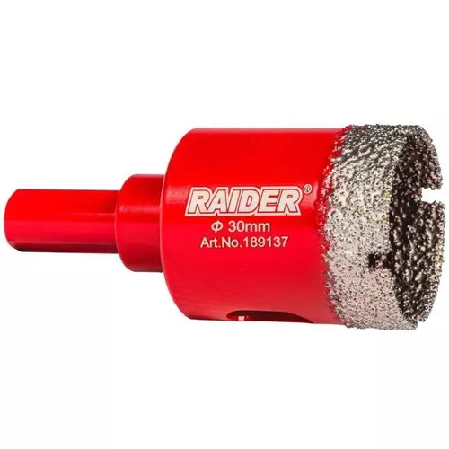 cumpără Set de tubulare, bite, duze Raider 189137 Carotă diamantată Ø30mm în Chișinău 