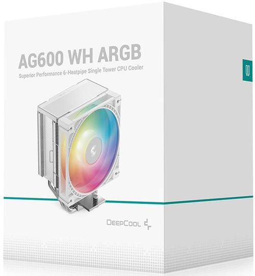 купить Кулер Deepcool AG600 WH ARGB White в Кишинёве 