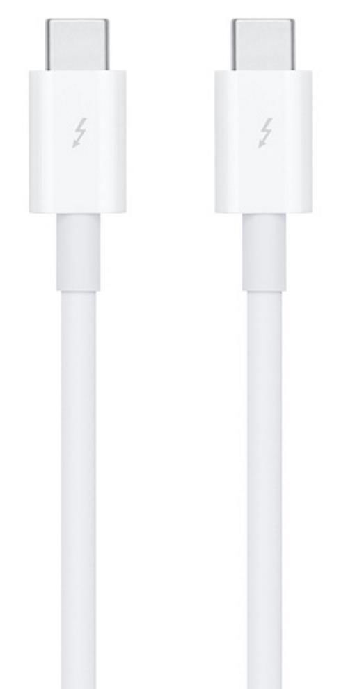 купить Кабель для моб. устройства Apple Thunderbolt 3 USB-C Cable 0.8m MQ4H2 в Кишинёве 