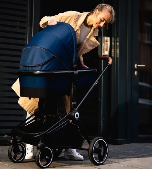 купить Детская коляска Lionelo Mika Blue Navy (2in1) в Кишинёве 