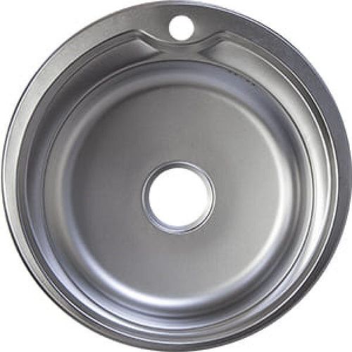 cumpără Chiuvetă bucătărie Rubano HD510E incastrabila 510x510x160mm. inox, periat-0,6mm în Chișinău 